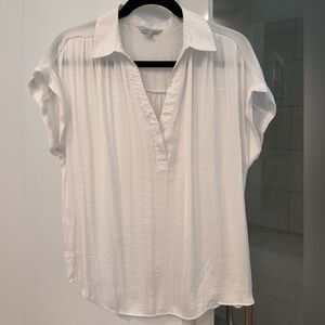 Naked Zebra White Short-Sleeve Size L